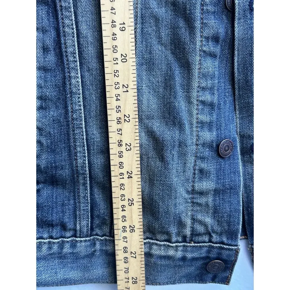 Levi's Premium Classic Denim Trucker Jacket Size XL 70589